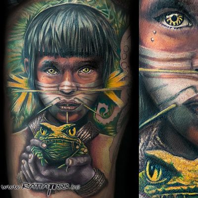 native_kid_frosch_tattoo_tattoostudio_freiburg